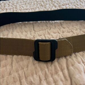 5.11 Tactical Men's Belt in Black and Brown model 59687 up to 40 inch waist